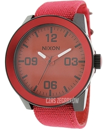 Nixon The Corporal Czerwony/Tkanina Ø48 mm A2431368-00
