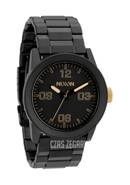 Nixon The Private SS Czarny/Stal Ø42 mm A2761041-00