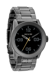 Nixon The Private SS Czarny/Stal Ø42 mm A276680-00