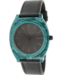 Nixon The Time Teller Czarny/Skóra Ø39 mm A3281054-00