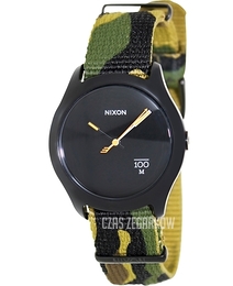Nixon The Quad Czarny/Tkanina Ø39 mm A3441253-00