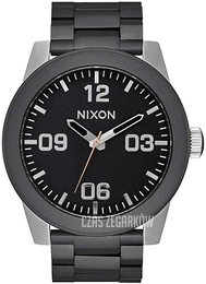 Nixon The Corporal Czarny/Stal Ø48 mm A346-2541-00