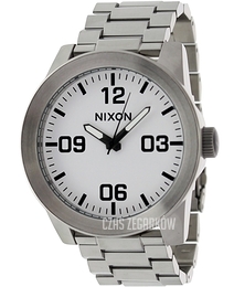 Nixon The Corporal SS Biały/Stal Ø48 mm A346100-00