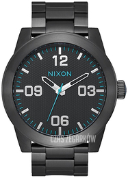Nixon The Corporal Czarny/Stal Ø48 mm A346602-00