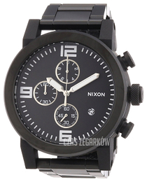 Nixon The Falcon Czarny/Stal Ø49 mm A347001-00