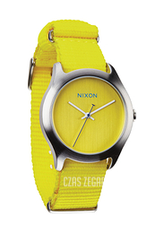 Nixon The Mod Żółty/Tkanina Ø38 mm A3481599-00