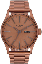 Nixon The Sentry Brązowy/Stal Ø42 mm A356-3165-00