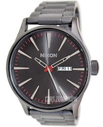 Nixon The Sentry SS Czarny/Stal Ø42 mm A356131-00