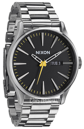 Nixon The Sentry Czarny/Stal Ø42 mm A3561227-00