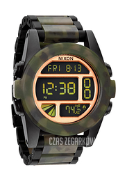 Nixon The Unit SS Czarny/Stal Ø44.5 mm A3601428-00