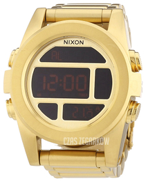 Nixon The Unit Ekran LCD/Stal w odcieniu złota Ø45 mm A36050200-00