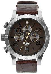 Nixon The 48-20 Brązowy/Skóra Ø48 mm A363-1887-00