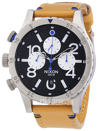 Nixon The 48-20 Czarny/Skóra Ø48 mm A3631602