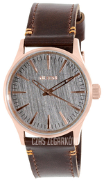Nixon The Sentry Szary/Skóra Ø38 mm A3772001-00