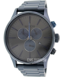 Nixon The Sentry Czarny/Stal Ø42 mm A3861679-00