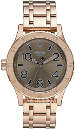 Nixon Brązowy/Stal w kolorze różowego złota Ø38 mm A410-2214-00