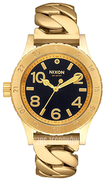 Nixon Czarny/Stal w odcieniu złota Ø38 mm A4102282-00