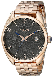 Nixon Czarny/Stal w kolorze różowego złota Ø38 mm A4182046