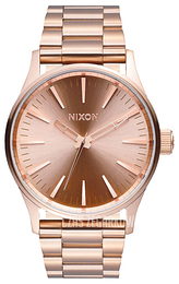 Nixon The Sentry Różowe złoto/Stal w kolorze różowego złota Ø38 mm A450897-00