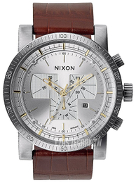 Nixon Srebrny/Skóra Ø48 mm A4581887-00