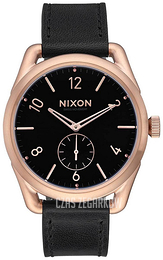 Nixon Czarny/Skóra Ø39 mm A4591098-00