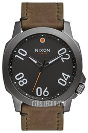 Nixon Czarny/Skóra Ø45 mm A4662072-00