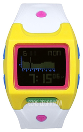 Nixon Plastic Analog Czarny/Guma Ø41 mm A530377-00