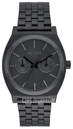 Nixon The Time Teller Czarny/Stal Ø37 mm A922001-00
