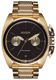 Nixon Czarny/Stal w odcieniu złota A930513-00