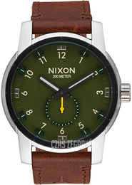 Nixon Zielony/Skóra Ø45 mm A938-2334-00