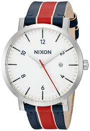 Nixon The Rollo Biały/Skóra Ø42 mm A9451854-00