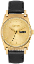 Nixon Żółte złoto/Skóra Ø36 mm A9552705-00
