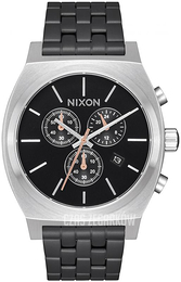 Nixon The Time Teller Czarny/Stal Ø39 mm A972-2541