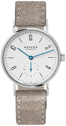Nomos Glashütte Tangente Biały/Skóra Ø32.8 mm N-123