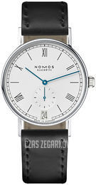 Nomos Glashütte Ludwig Biały/Skóra Ø37.5 mm N-231