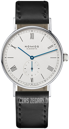 Nomos Glashütte Ludwig Biały/Skóra Ø37.5 mm N-235