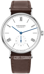 Nomos Glashütte Ludwig Biały/Skóra Ø37.5 mm N-236