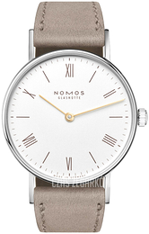 Nomos Glashütte Ludwig Biały/Skóra Ø32.8 mm N-241