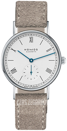 Nomos Glashütte Ludwig Biały/Skóra Ø32.8 mm N-243