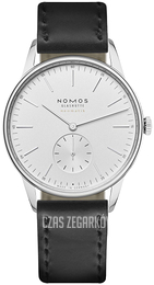 Nomos Glashütte Orion Biały/Skóra Ø38.5 mm N-341