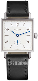 Nomos Glashütte Tetra Biały/Skóra N-401