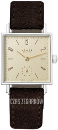 Nomos Glashütte Tetra Beżowy/Skóra N-472