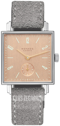 Nomos Glashütte Tetra Różowy/Skóra N-491