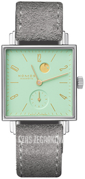 Nomos Glashütte Tetra Zielony/Skóra N-492