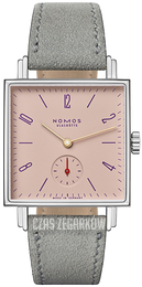 Nomos Glashütte Tetra Różowy/Skóra N-493