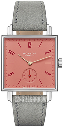 Nomos Glashütte Tetra Różowy/Skóra N-494