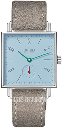Nomos Glashütte Tetra Niebieski/Skóra N-496