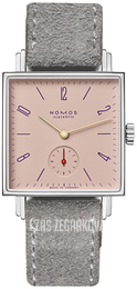 Nomos Glashütte Tetra Różowy/Skóra N-497