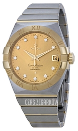 Omega Constellation Co-Axial 38mm Żółte złoto/18 karatowe żółte złoto Ø38 mm 123.20.38.21.58.001