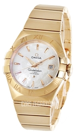 Omega Constellation Co-Axial 31mm Biały/18 karatowe różowe złoto Ø31 mm 123.50.31.20.05.001